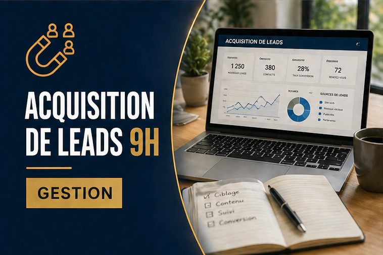Formation Acquisition de Leads immobilier 9h