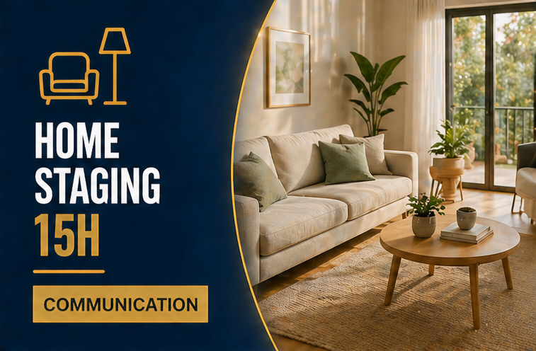 Formation Home Staging : Les Fondamentaux immobilier 15h