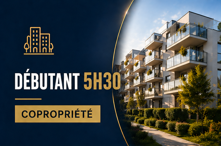 Formation La Copropriété pour tous immobilier 5h30