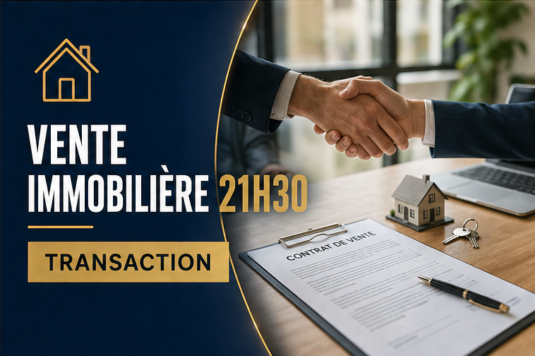 Formation Vente Immobilière immobilier 21h30